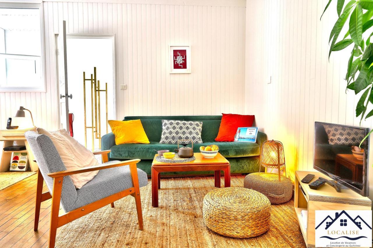 Guilvinec Localise - M20 - La Maison Des Dunes A 2 Pas Du Centre - Tout A Pied, Plage, Port, Centre, Commerces Marche - Wifi Inclus - Linge De Lit Inclus - Animaux Bienvenus מראה חיצוני תמונה